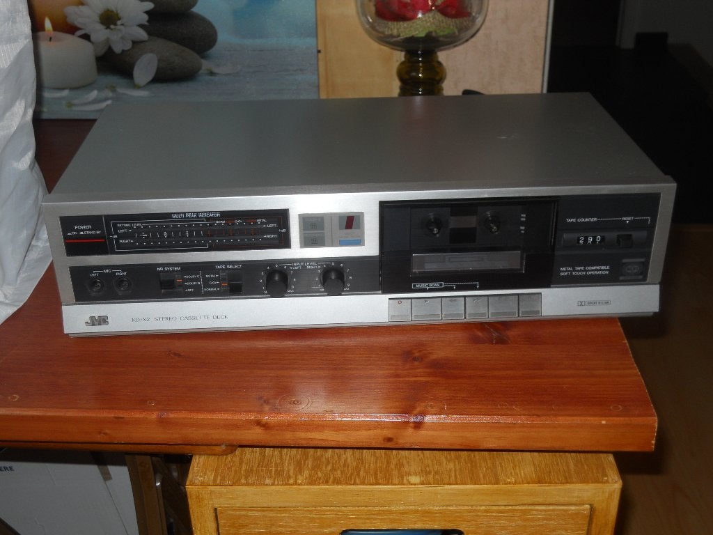 Lecteur de cassettes JVC, TV, Hi-fi & Vidéo, Decks cassettes, Enlèvement, Simple, JVC, Auto-reverse