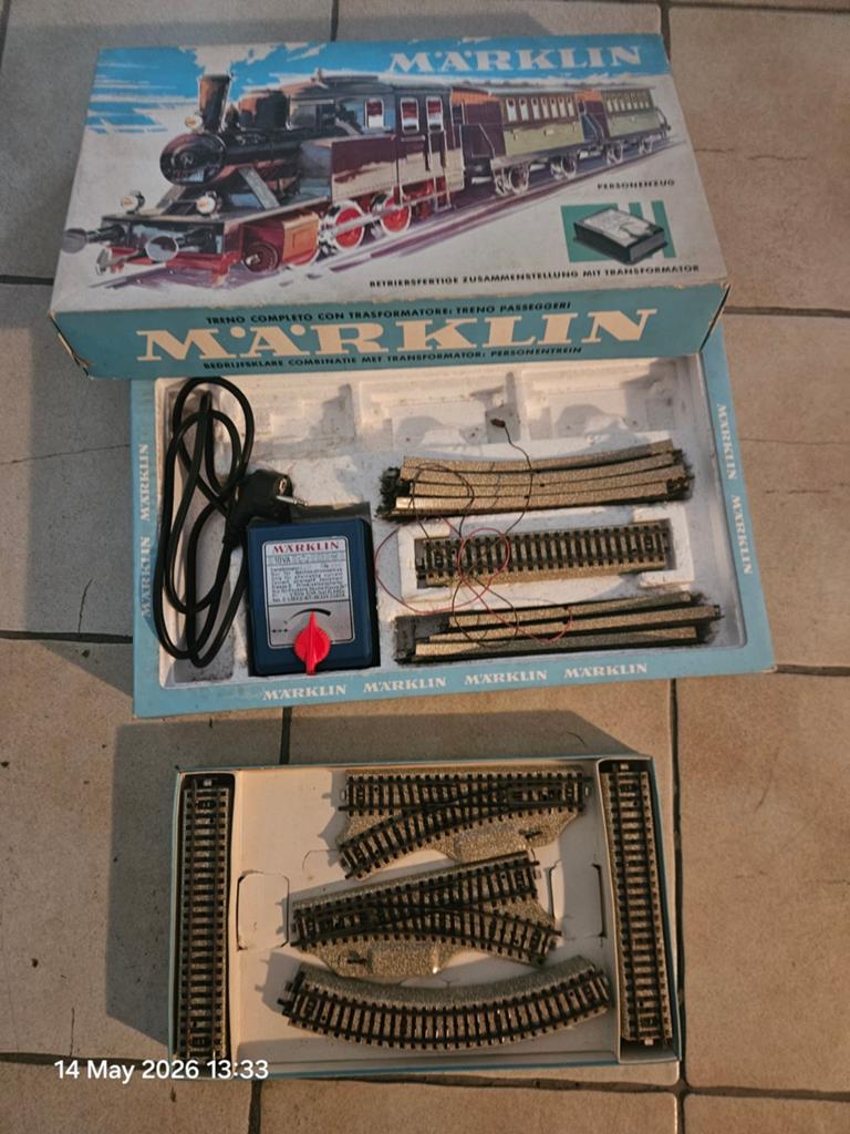 Originele Marklin sporen, Ophalen