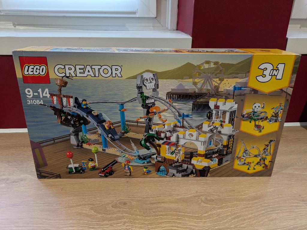 LEGO 31084 Creator - Les montagnes russes des pirates, Ophalen, Lego, Nieuw, Compleet