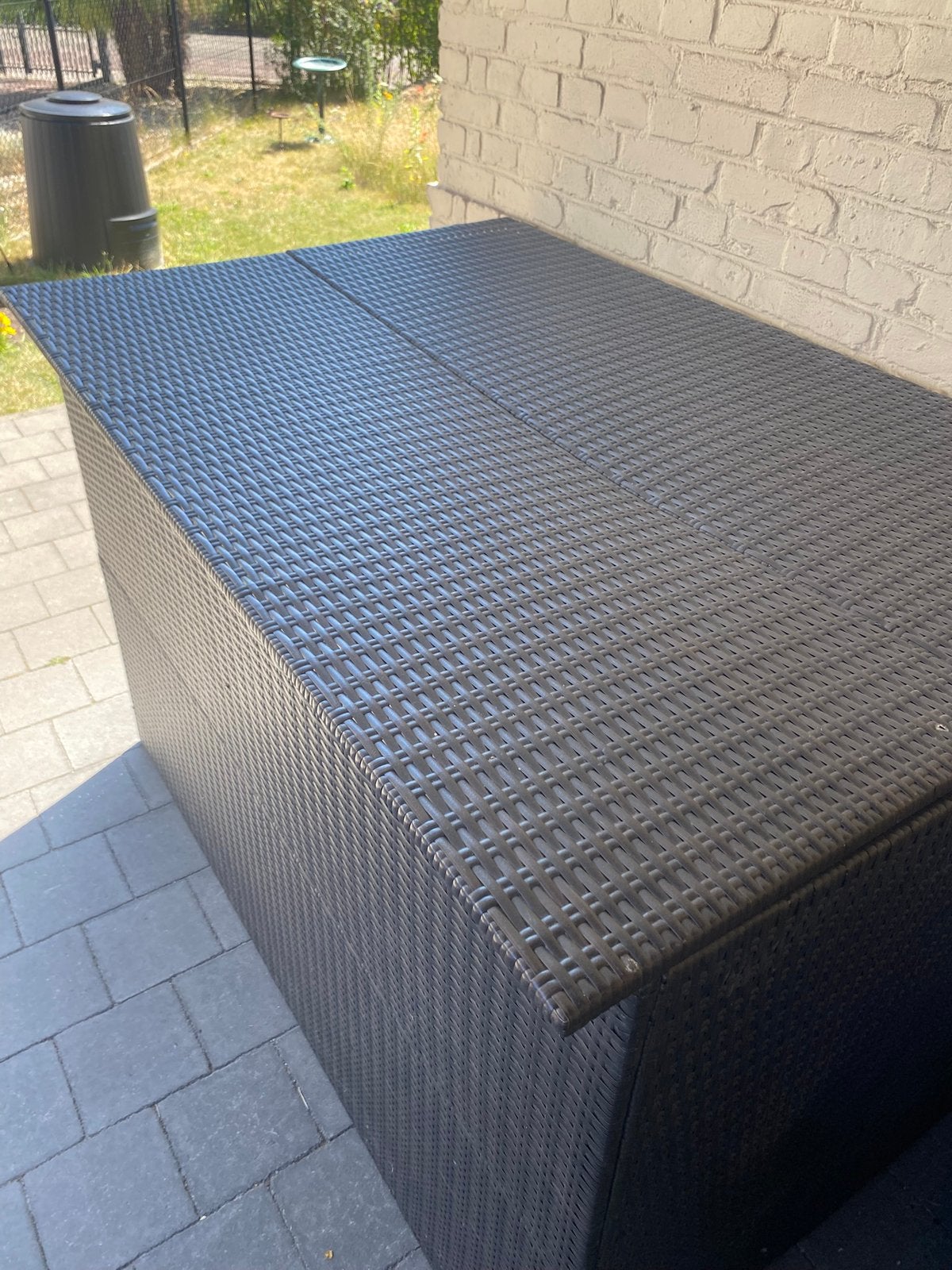 Tuinopbergbox + kussens, Ophalen, Zo goed als nieuw