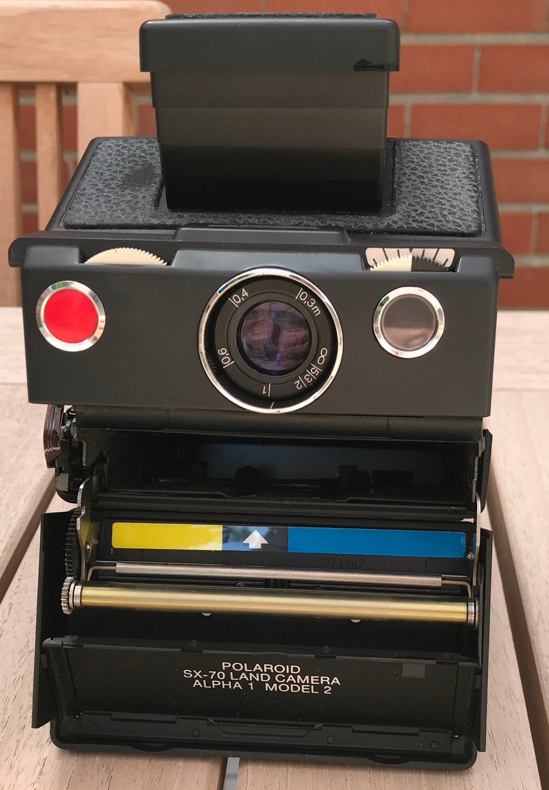 polaroid sx70 reflex landcamera, Ophalen, Zo goed als nieuw, Polaroid
