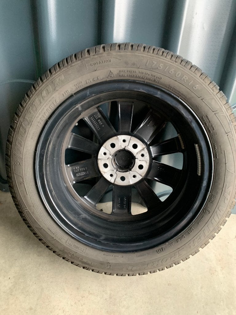 4 roues hiver MINI Cooper 16" d'origine – jantes noires, Autos : Pièces & Accessoires, Pneus et Jantes, Pneus hiver, Enlèvement