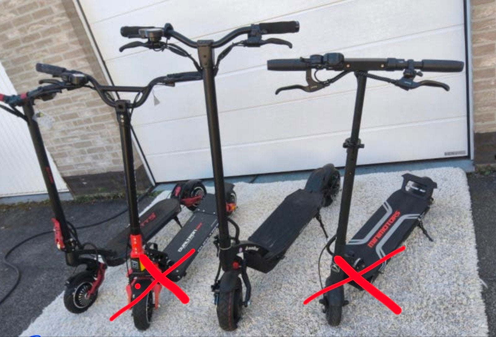 E Steps te koop zo goed als nieuw! Vsett 9 / kaabo Mattis 10, Fietsen en Brommers, Steps, Ophalen of Verzenden, Zo goed als nieuw