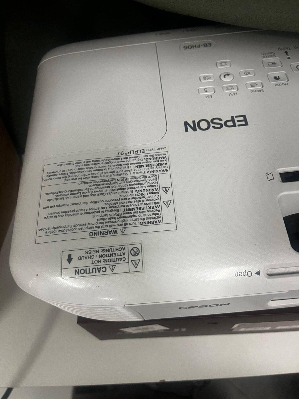 Projecteur epson, TV, Hi-fi & Vidéo, Neuf, EPSON, Enlèvement ou Envoi, Ultra HD (4K)