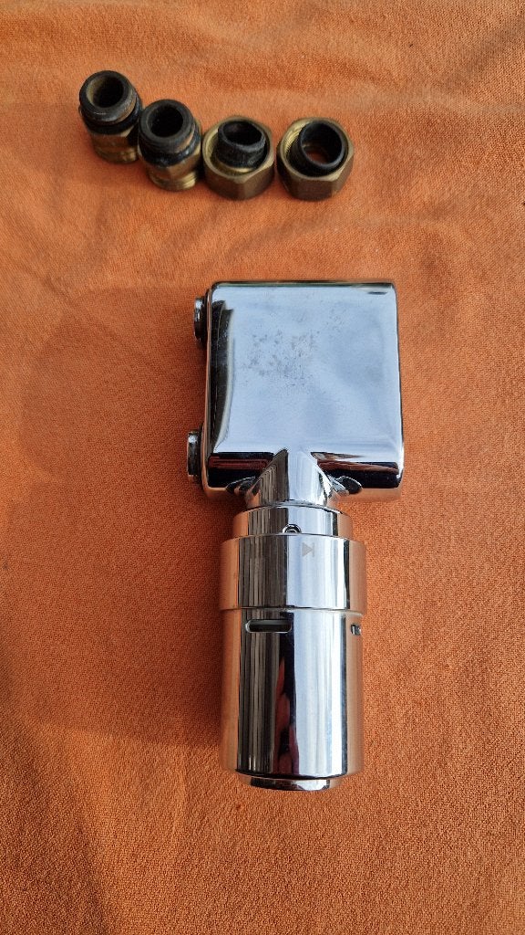 Thermostatische kraan, 500 tot 800 watt, Minder dan 30 cm, Minder dan 60 cm, Zo goed als nieuw