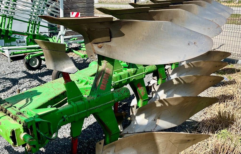 Charrue 5 corps Non stop, Enlèvement, Cultures, Labour