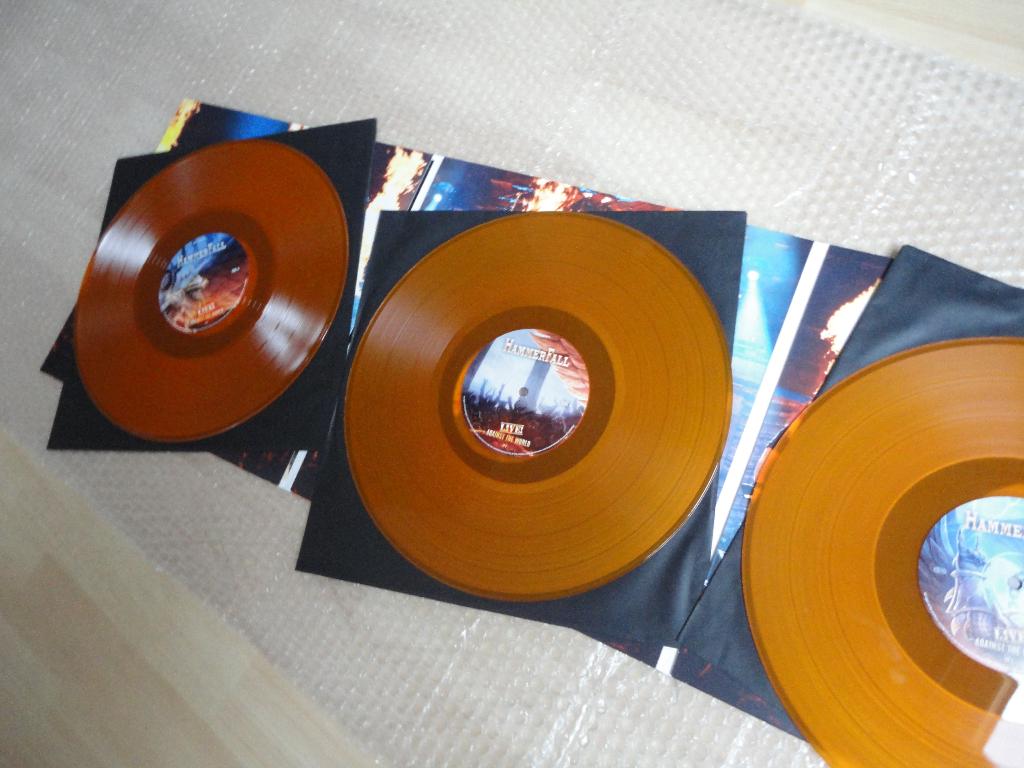 HammerFall – Live Against The World ( 3lp - orange vinyl), Cd's en Dvd's, Vinyl | Hardrock en Metal, Limited edition, Ophalen of Verzenden