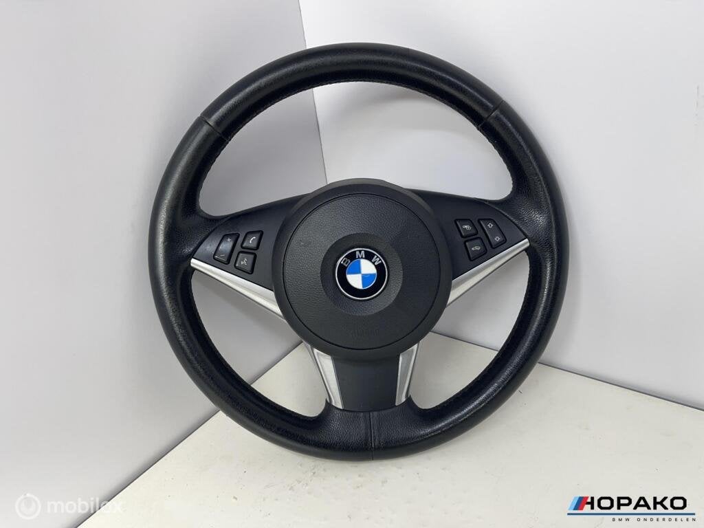 Stuurwiel leder BMW 5 serie E60 E61 - startstop, Enlèvement ou Envoi, Einsteinlaan 5, rijswijk, Bmw, Utilisé