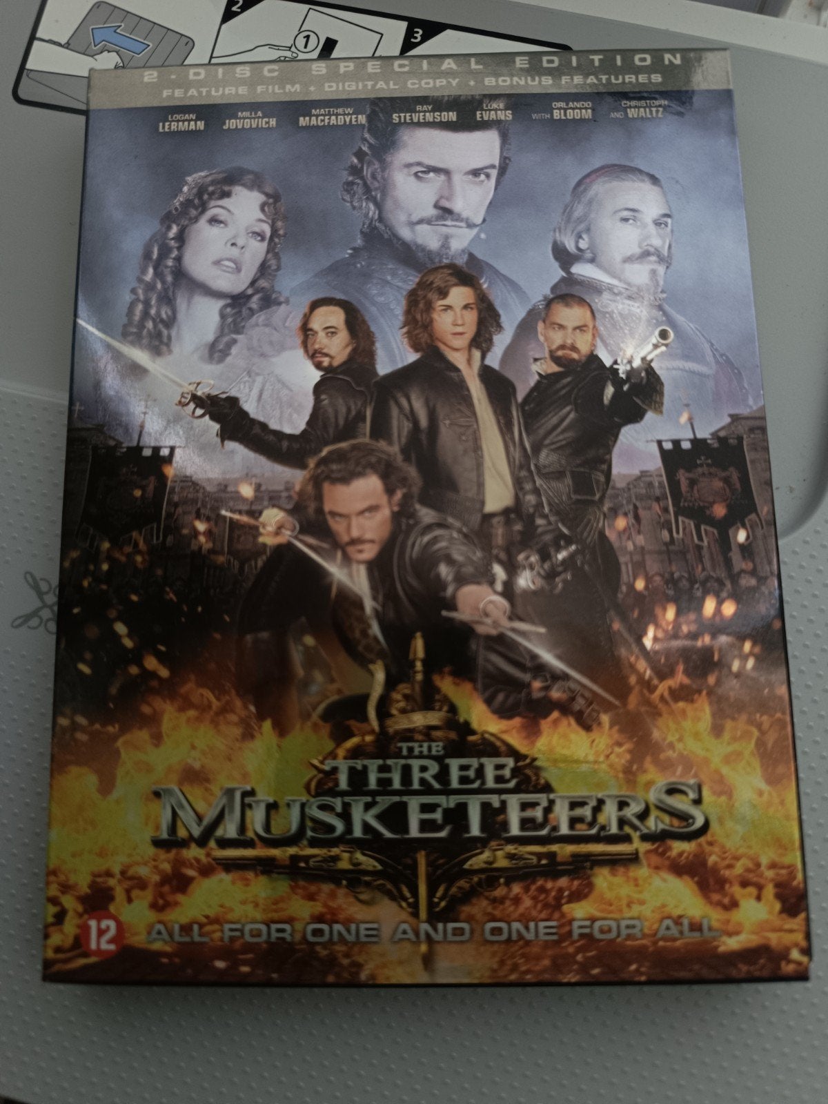 DVD Les Trois Mousquetaires, À partir de 12 ans, Enlèvement ou Envoi, Utilisé, Action