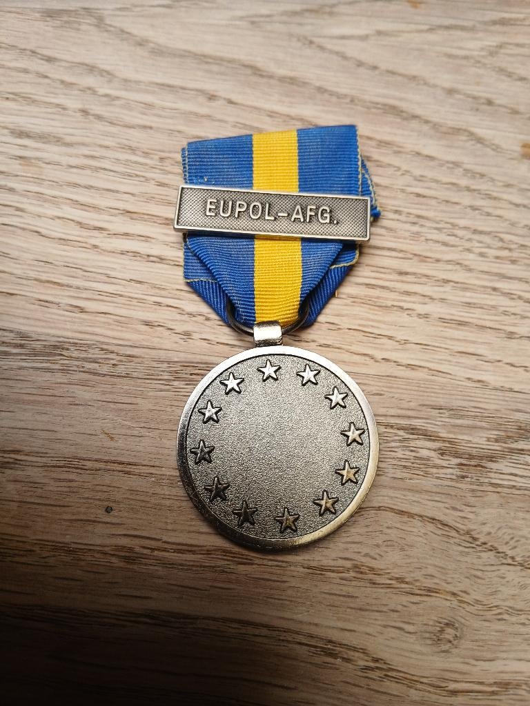 EUPOL AFG-medaille, Verzenden, Rijkswacht