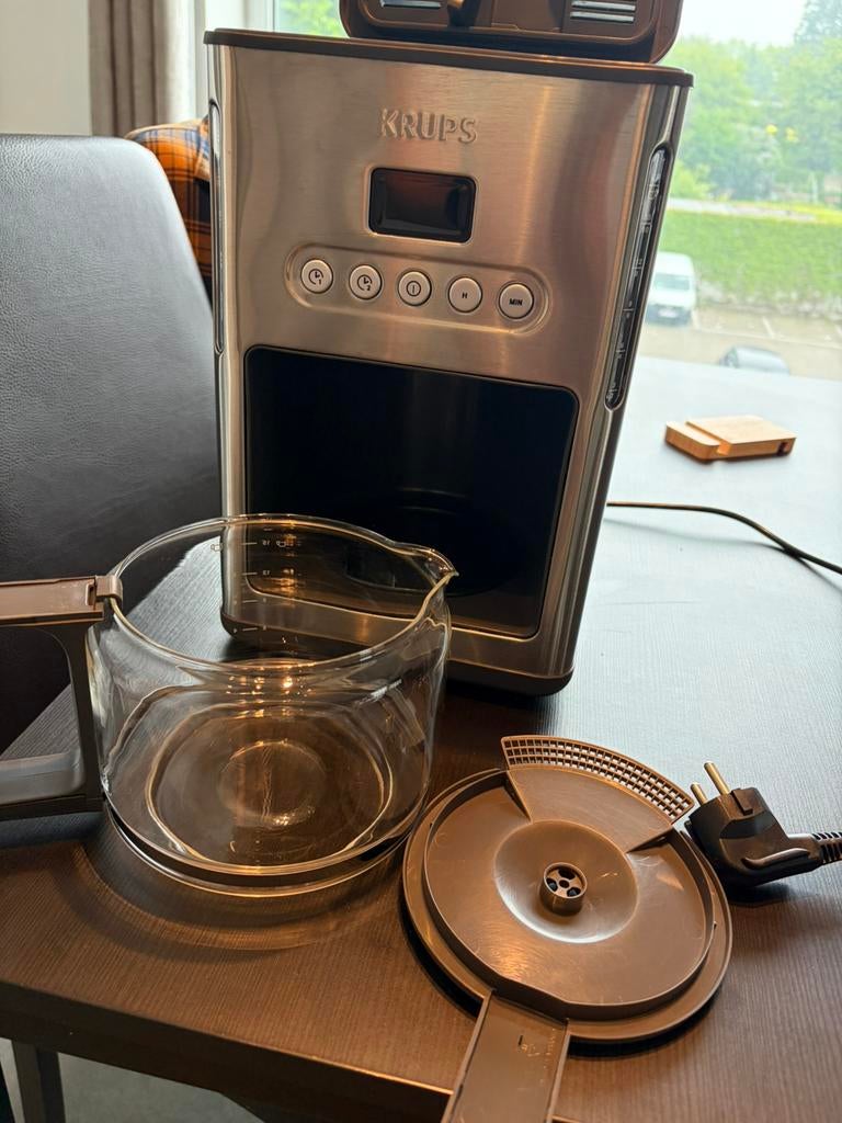 KRUPS percolator, Elektronische apparatuur, Koffiezetapparaten, Afneembaar waterreservoir, 10 kopjes of meer, Koffiemachine, Gemalen koffie