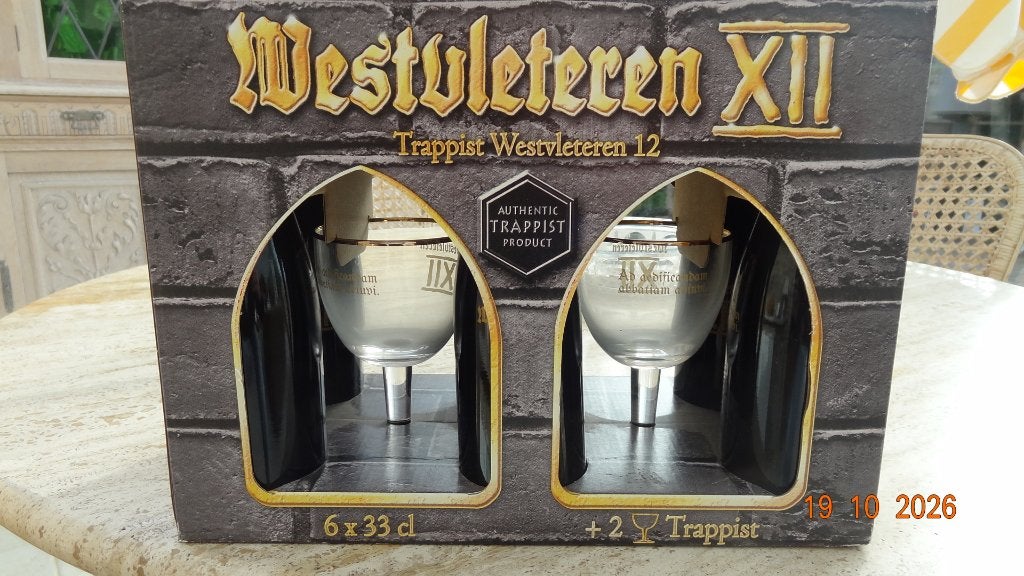 coffret cadeau trapist westvleteren 12, Enlèvement ou Envoi, Comme neuf, Bouteille(s), Autres marques