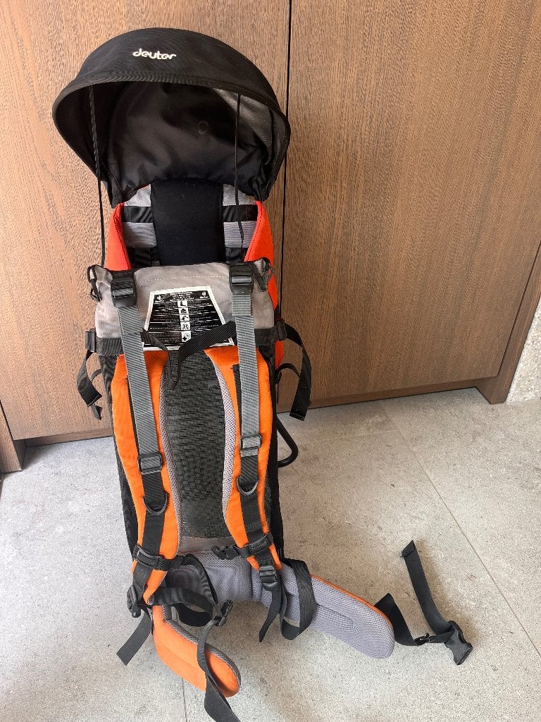 Kinderdrager rugzak deuter, Sport en Fitness, Bergsport en Wandelen, Gebruikt, Rugzak, Ophalen