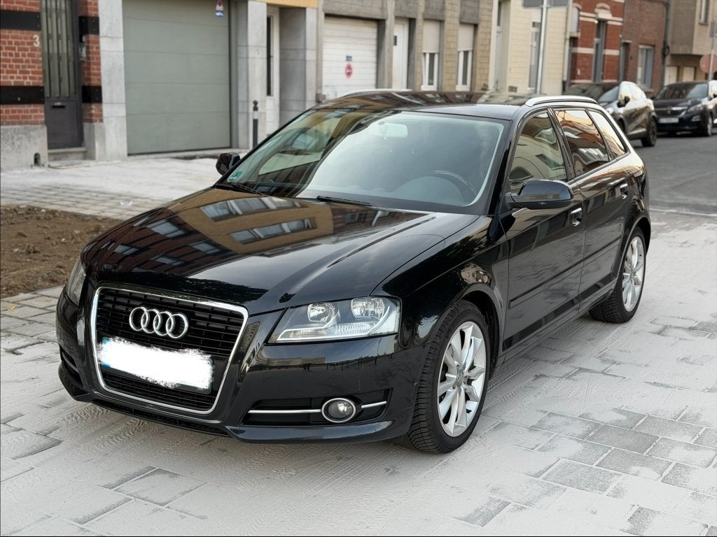 Audi a3 1.4 tfsi sportback Automatique, Auto's, Euro 5, Stof, Zwart, 4 cilinders