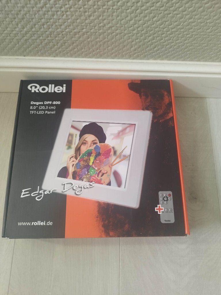 Digitaal fotokader Rollei, Rollei, 8 tot 12 inch, Diavoorstelling, Nieuw