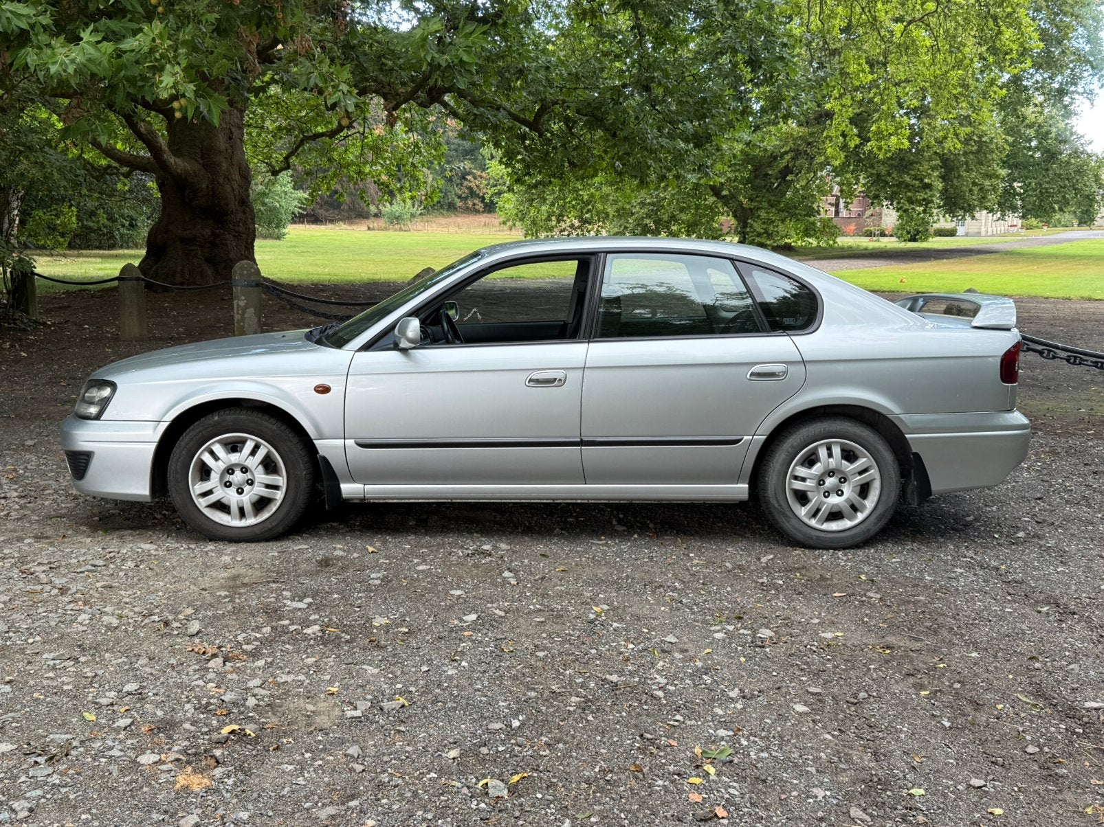 Subaru Legacy 2002 2.0i 4AWD Airco 1ST EIGNR DEALER ONDERHD, Auto's, 1994 cc, Stof, 4 cilinders, Legacy