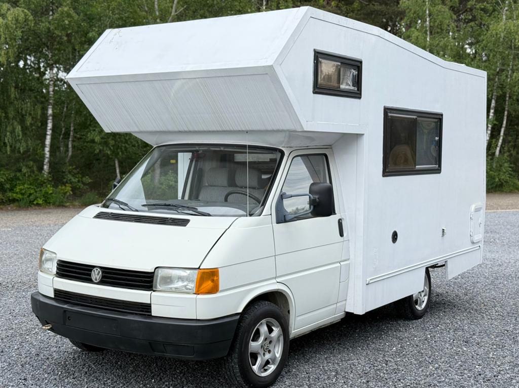 Mobilhome Vw T4 2.4 Diesel 2+1 Plaats Met 159.000Km Gekeurd, Caravans en Kamperen, Mobilhomes, Particulier, tot en met 2, Volkswagen
