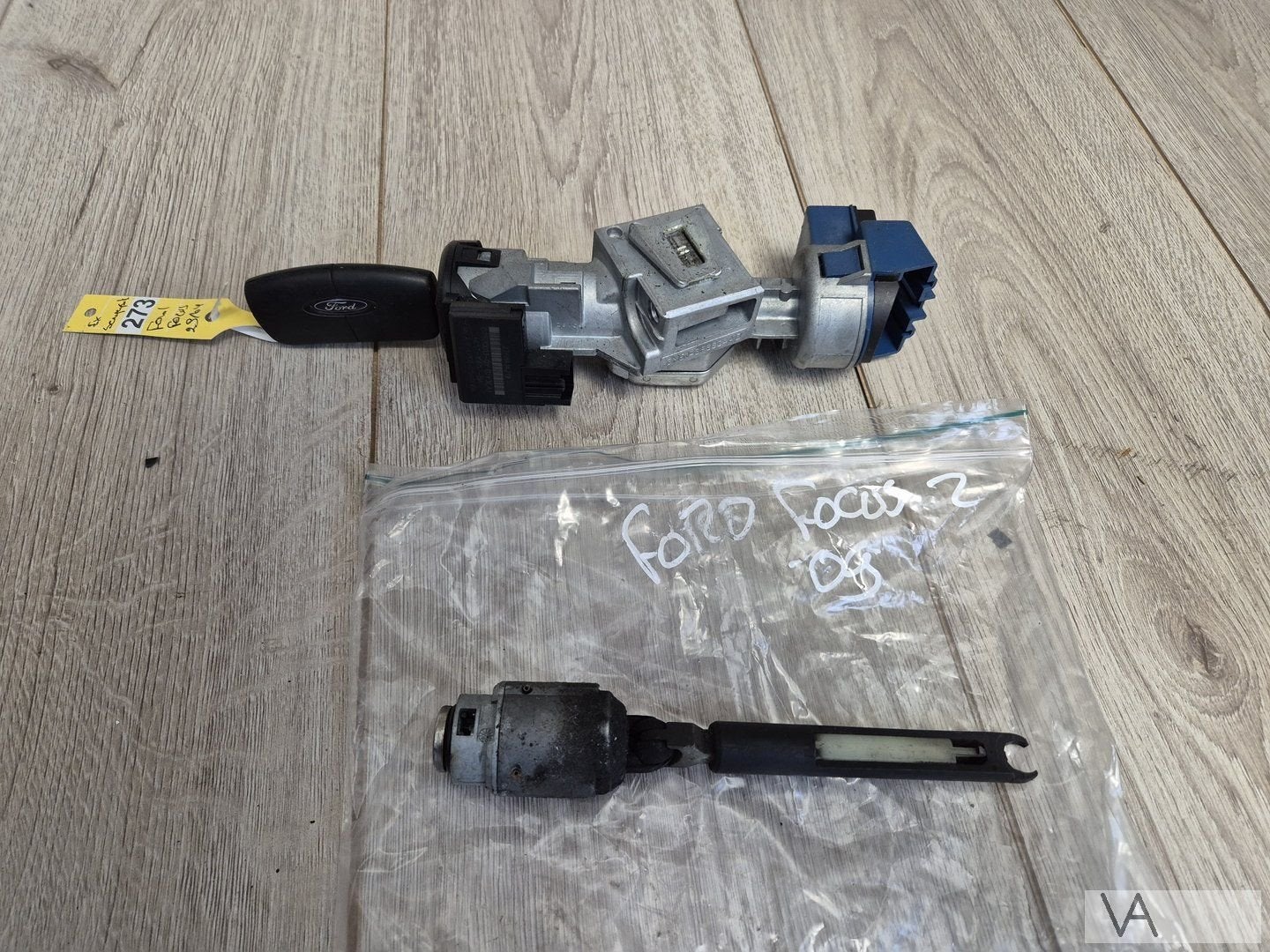 Ford Focus 2 2004 -2011 contactslot + sleutel + motorkapslot, Auto-onderdelen, Gebruikt, -, -, Ophalen of Verzenden
