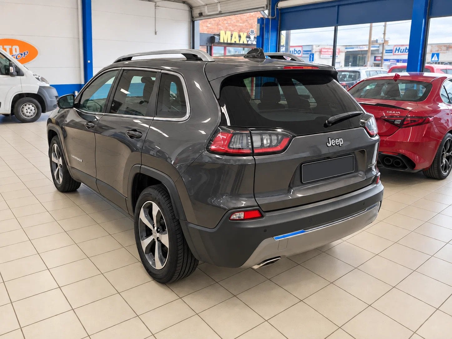 Jeep Cherokee Limited (bj 2020, automaat), Auto's, Automaat, Gebruikt, Leder, 5 deurs