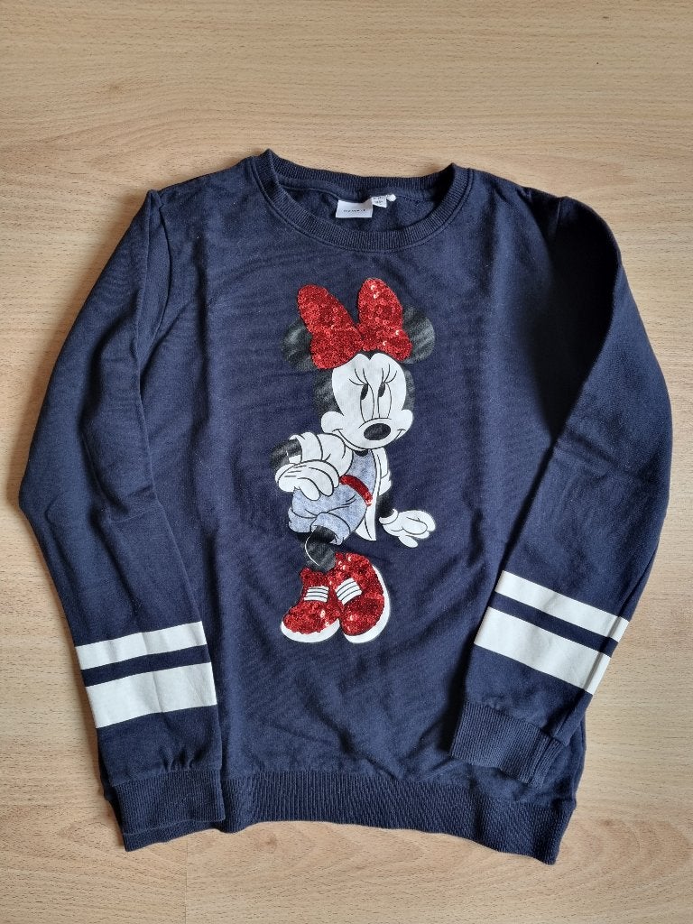 Pull Minnie Mouse - Name it - taille 152-158, Pull ou Veste, Utilisé, Fille, Enlèvement ou Envoi