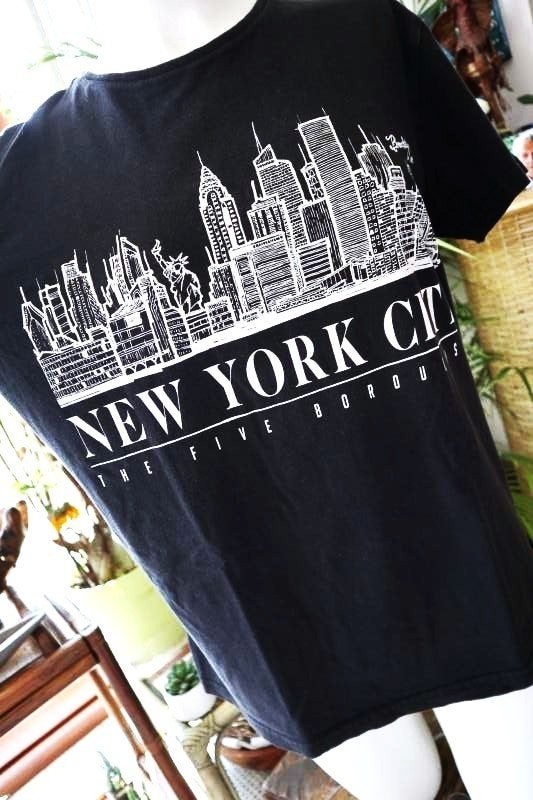 T-shirt New York City, Overige kleuren, Maat 42/44 (L), Ophalen of Verzenden, Gedragen