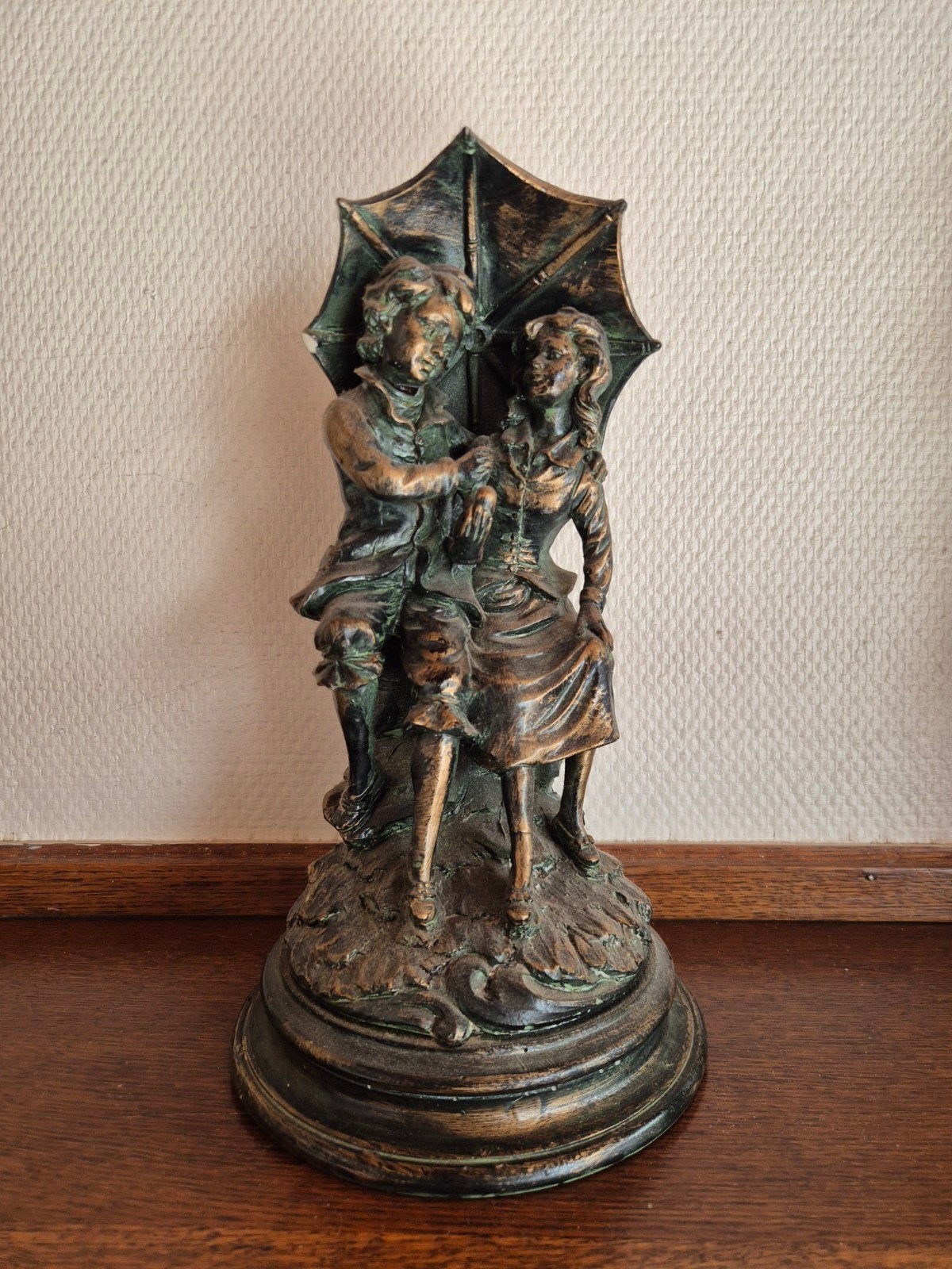 platina beeld, Ophalen