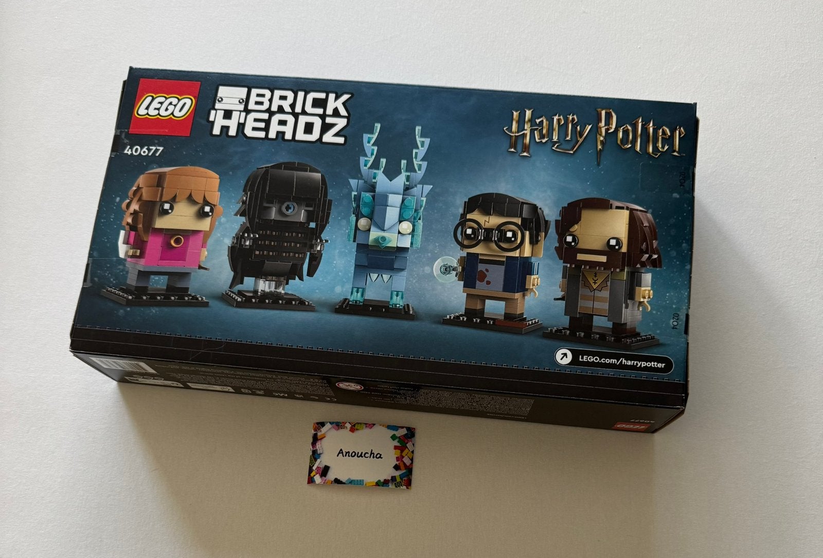 Lego Brickheadz 40677 Harry Potter &de Gevangene van Azkaban, Ophalen of Verzenden, Zo goed als nieuw, Lego, BrickHeadz