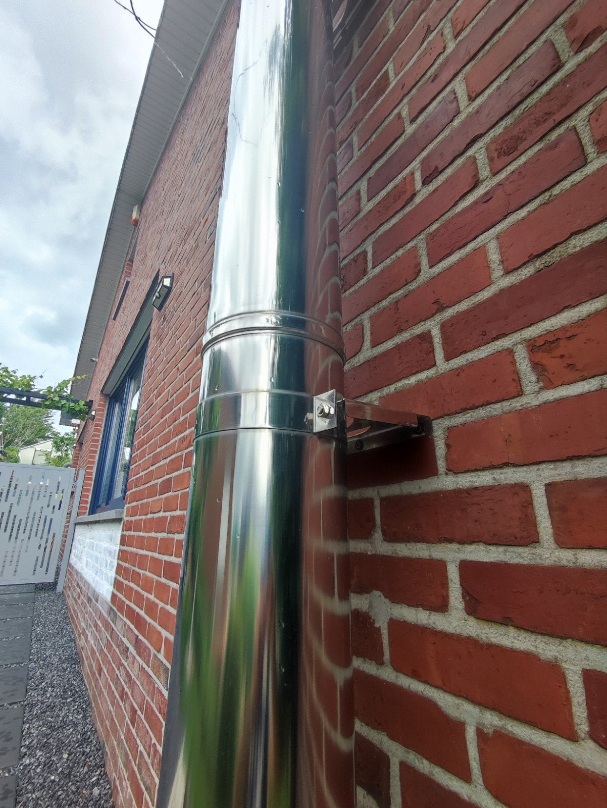 Cheminée inox, Enlèvement, Poêle