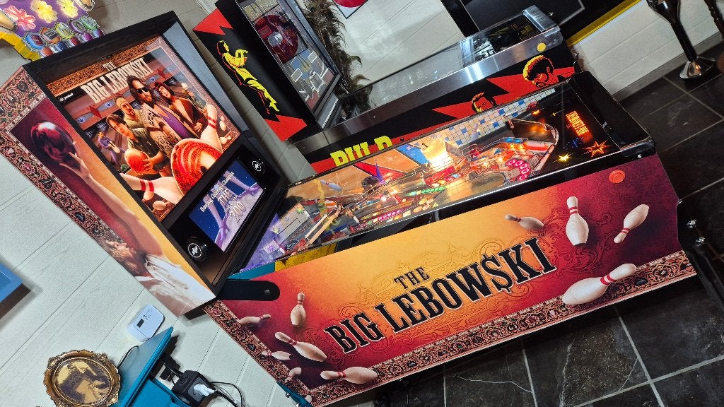 "The Big Lebowski” Flipperkast - MOD's & Zeldzame Topper!, Verzamelen, Ophalen, Zo goed als nieuw, Flipperkast, Overige merken