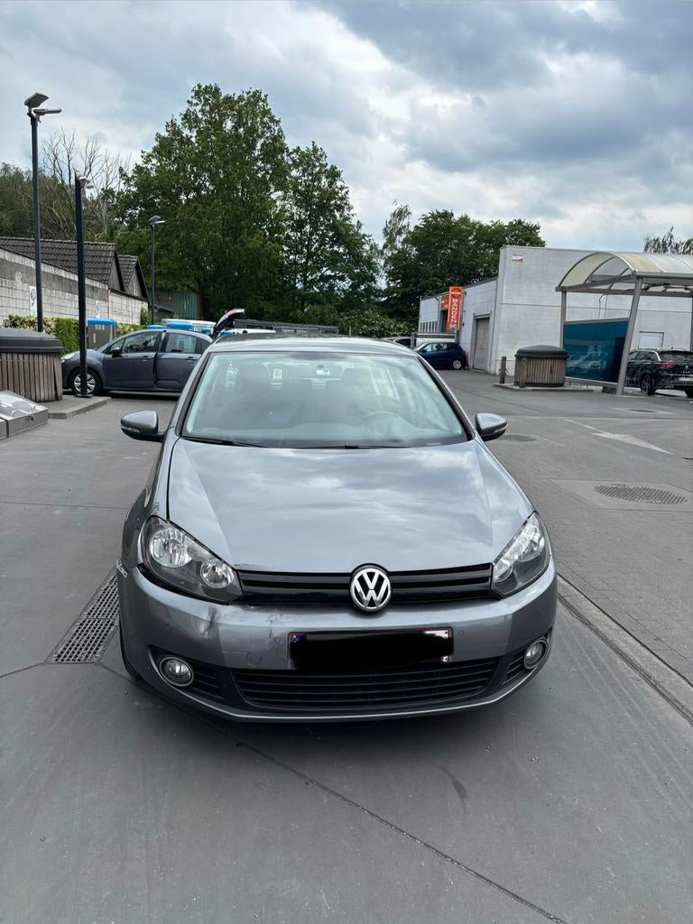 Vw golf 1.6 Tdi, Auto's, Volkswagen, Euro 5, Stof, Zwart, 5 deurs