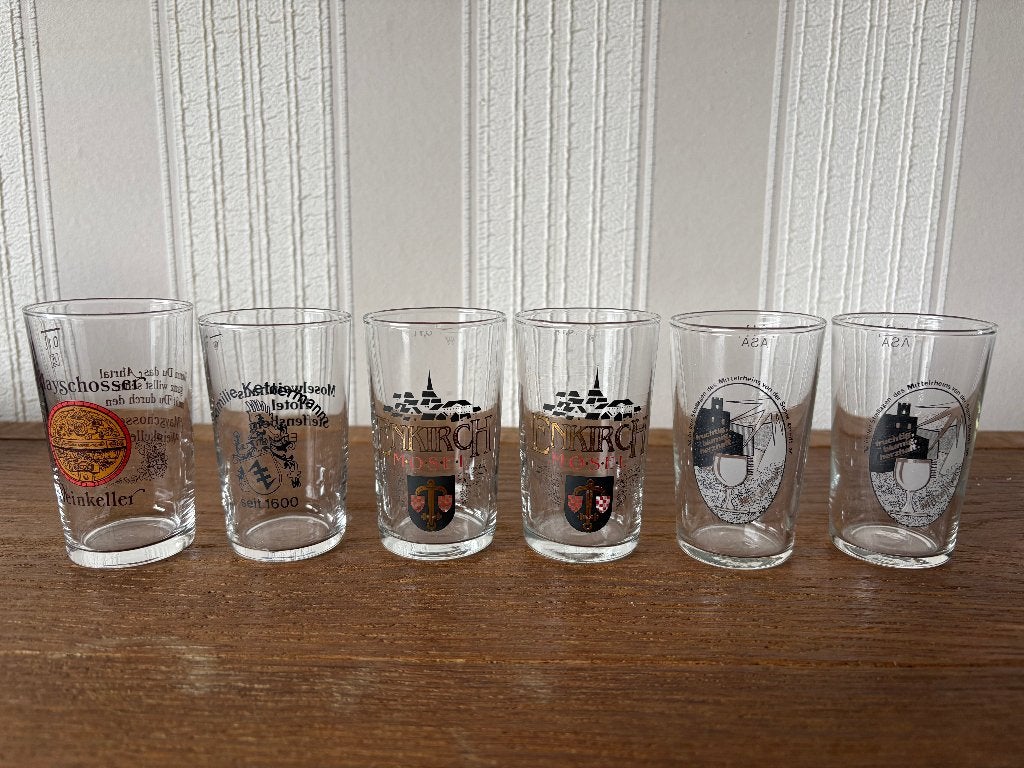 Verres de dégustation de vin —Moselle/Ahrtal/Mittelrhein, Enlèvement ou Envoi, Comme neuf, Autres types