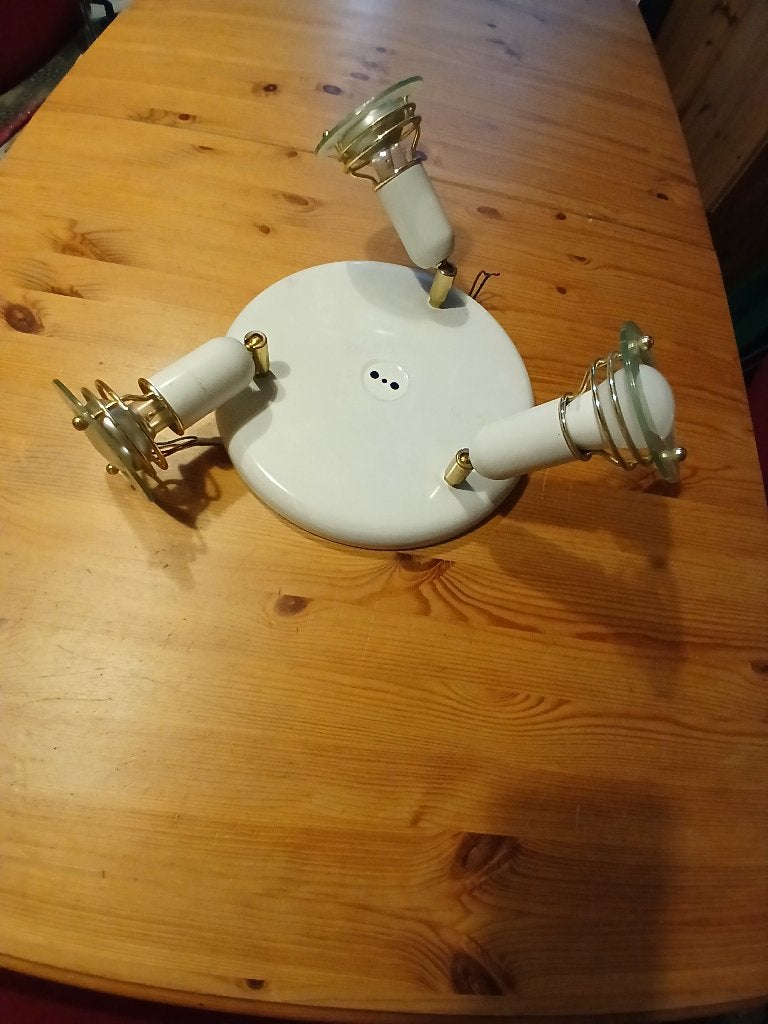 lustre plafond, Blanc, Enlèvement, Utilisé, 27 cm