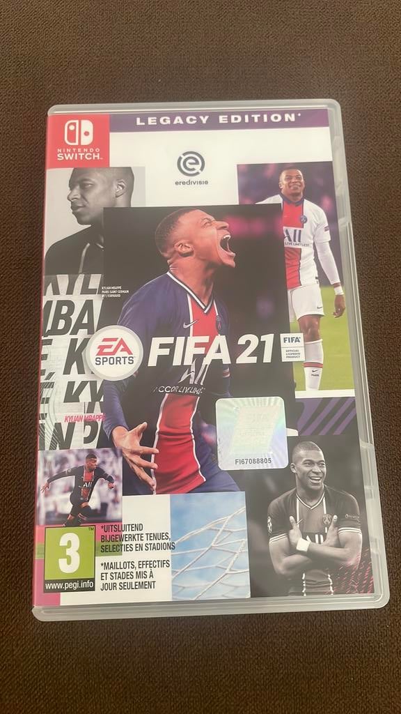 Fifa 21, Consoles de jeu & Jeux vidéo, Jeux | Nintendo Switch, Comme neuf, Enlèvement, À partir de 3 ans, 3 joueurs ou plus