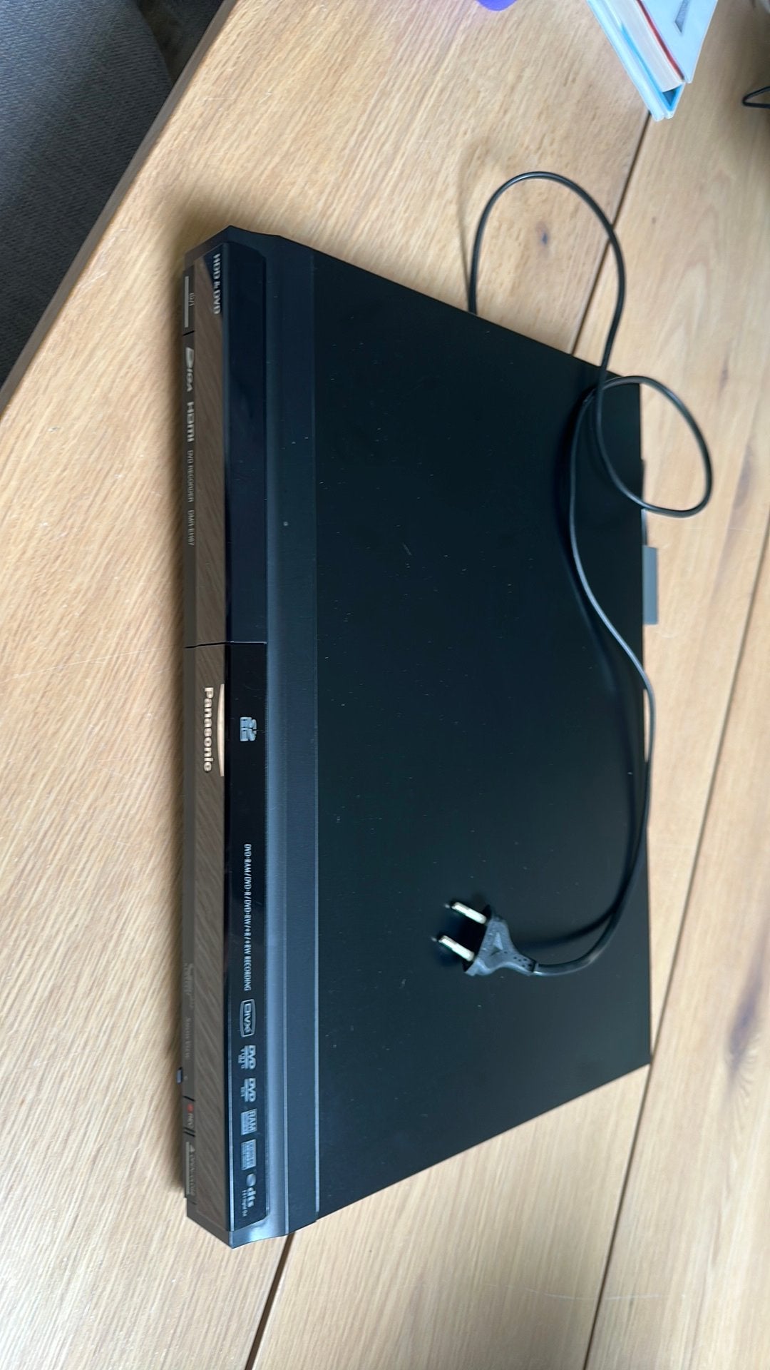 Panasonic DVD-speler en -recorder, TV, Hi-fi & Vidéo, Enlèvement, Comme neuf, Lecteur DVD, Panasonic