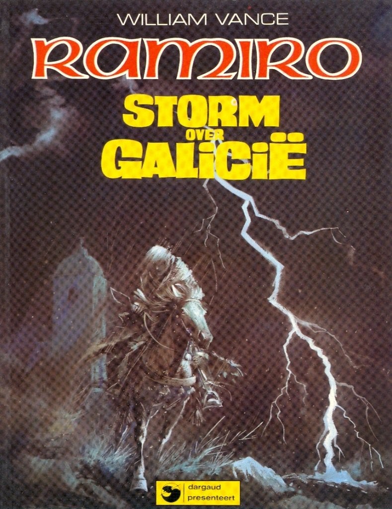 Ramiro nr 6 - Storm over Galicie., Boeken, Gelezen, William Vance, Eén stripboek, Ophalen of Verzenden