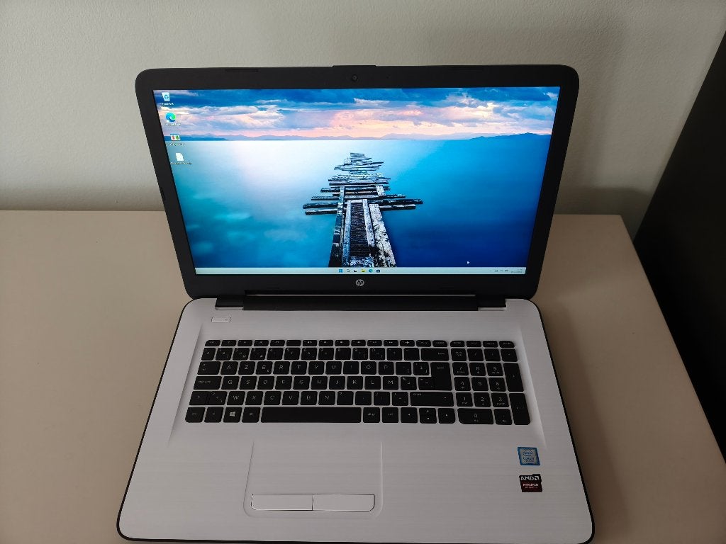 HP Laptop Intel core i7 8 gb Ram  Windows 11, Hp, 256 GB, 17 pouces ou plus, 8 GB