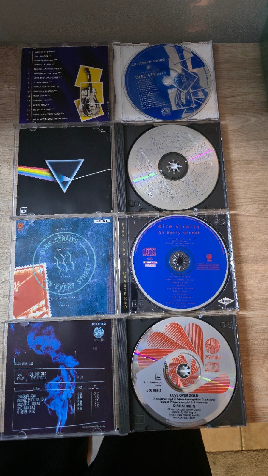 Lot CD Dire Straits et Pink Floyd, CD & DVD, CD | Autres CD, Enlèvement ou Envoi