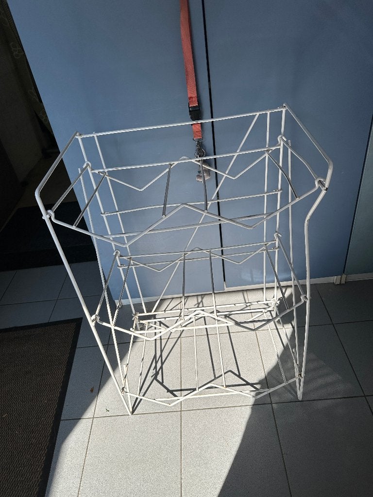 Metalen rek voor 19 liter SIP of Culligan waterflessen, Ophalen, Gebruikt, Metaal, Wit