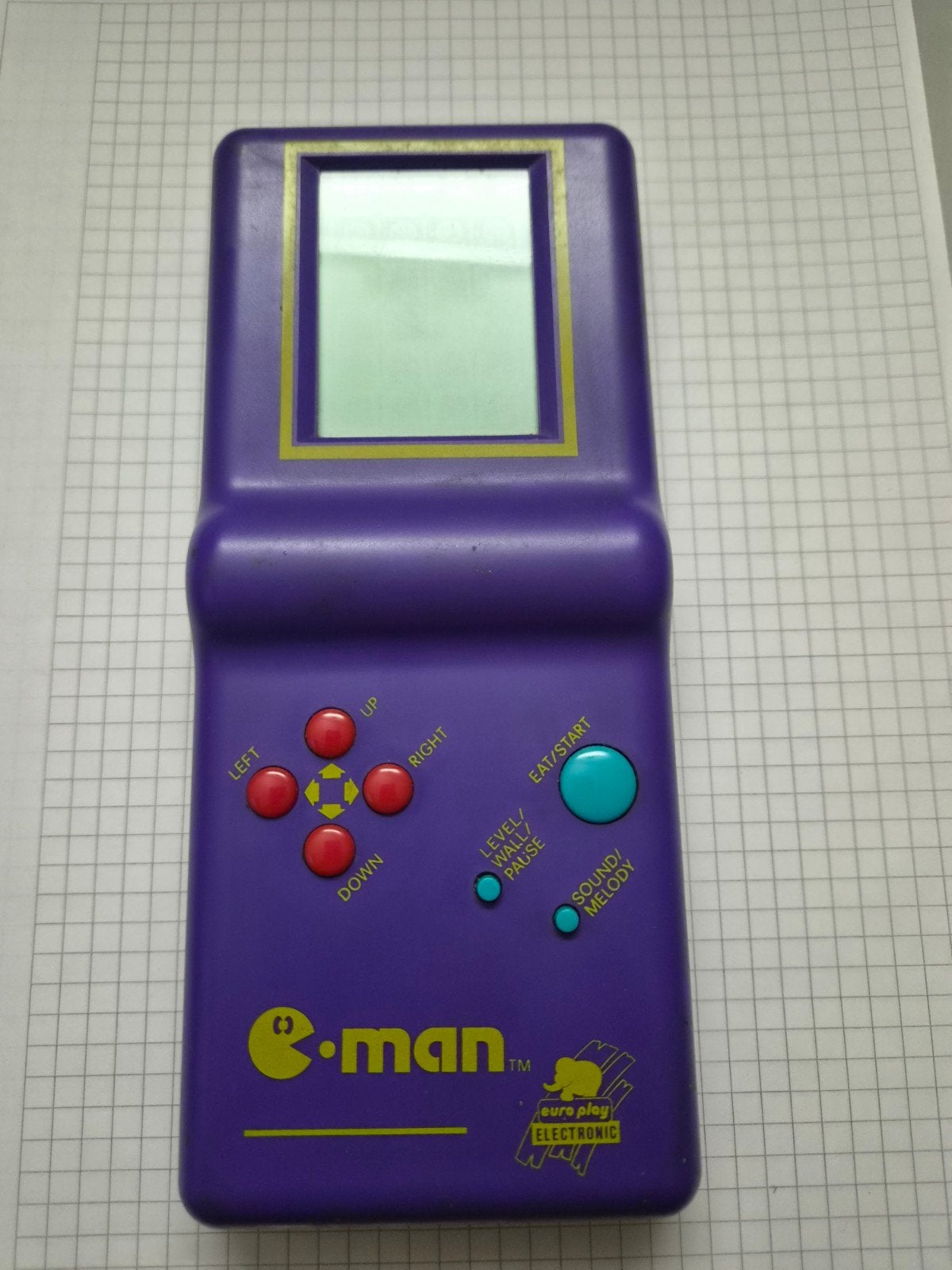 •Retro E-man LCD Gameboy Spelcomputer Jaren 90 Vintage, Games en Spelcomputers, Ophalen of Verzenden