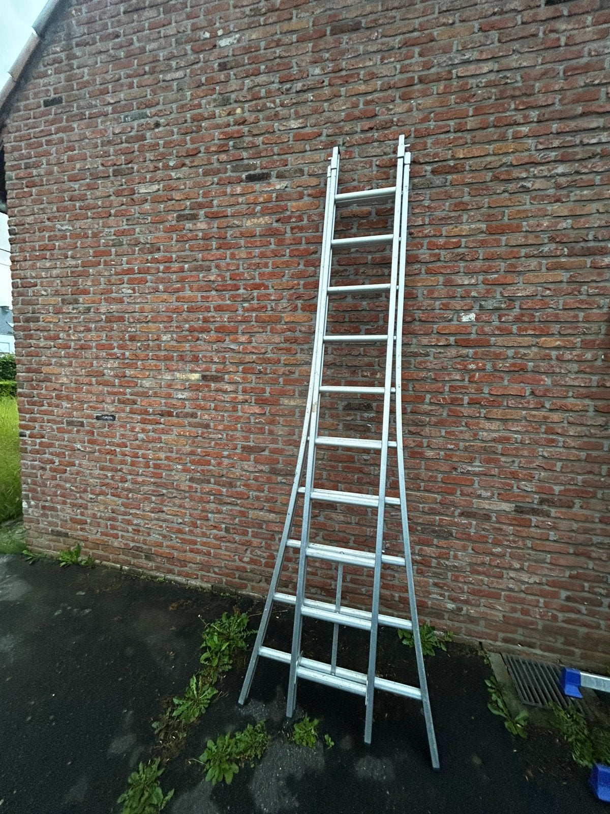 VGS 2-delige ladder, Doe-het-zelf en Bouw, Ophalen, Gebruikt, Ladder