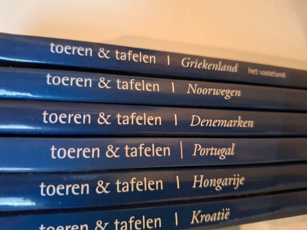 KBC Toeren &Tafelen - 6 boeken, Boeken, Ophalen of Verzenden, Nieuw