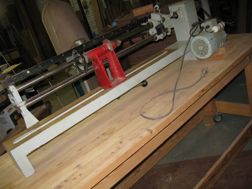 Tour à Bois, Bricolage & Construction, Tours, Enlèvement, Utilisé, Tour à bois, 1000 mm ou plus