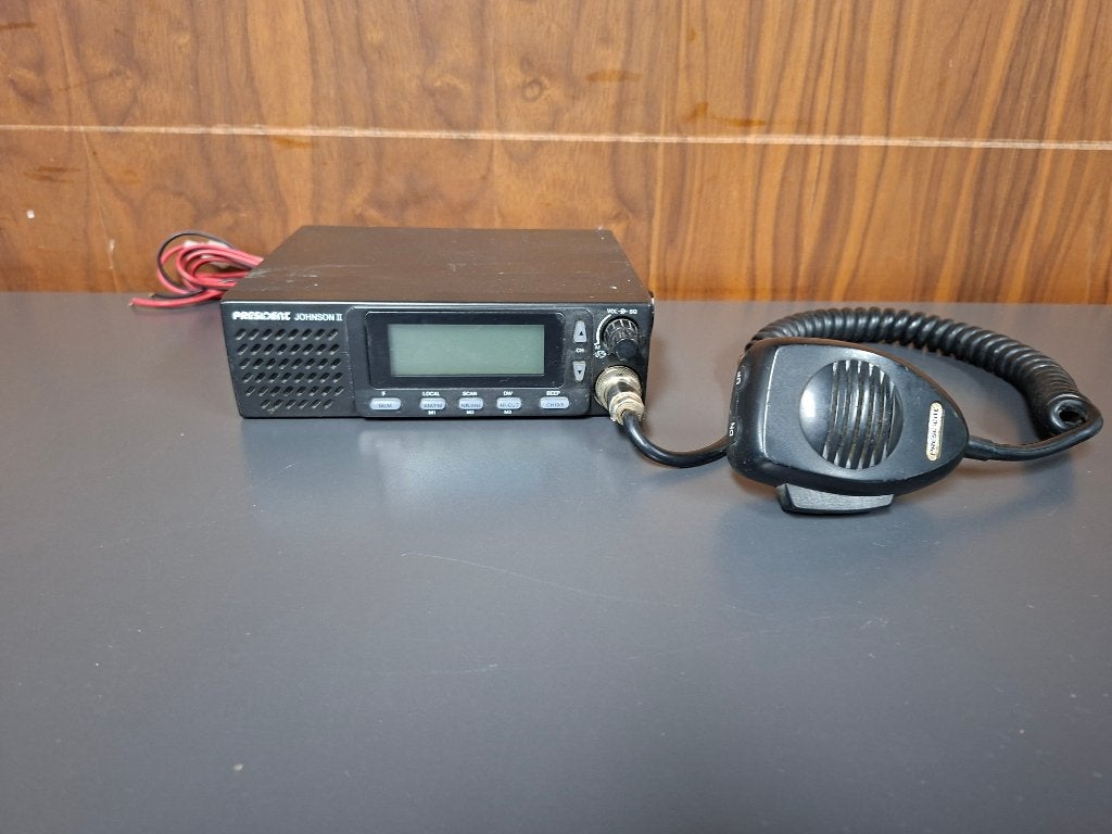 CB president johnson 2, Telecommunicatie, Ophalen of Verzenden, Gebruikt, Zender en Ontvanger