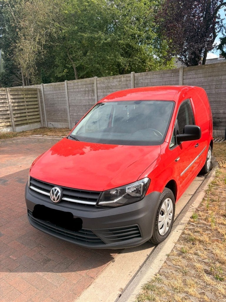 Caddy Bestelwagen, Rouge, Achat, 2 places, Noir