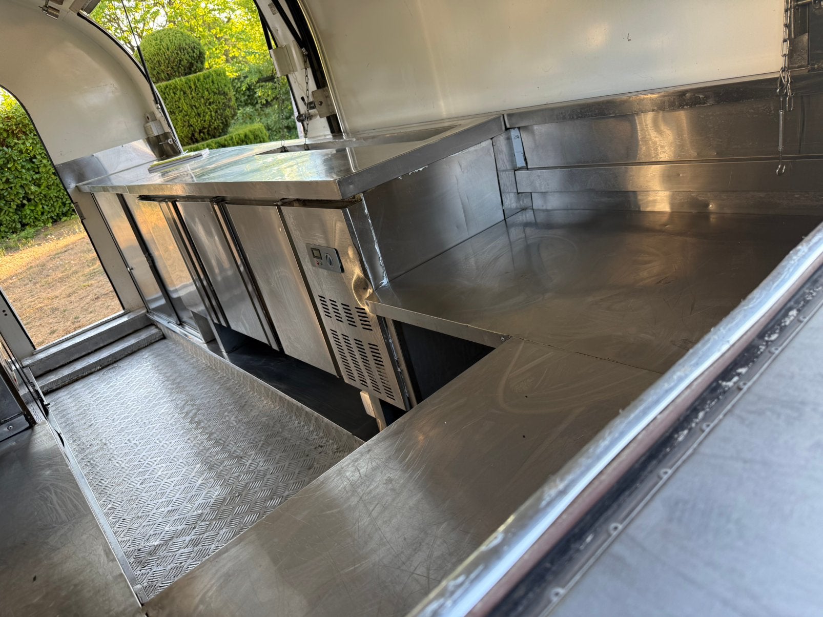 Foodtruck, Ophalen