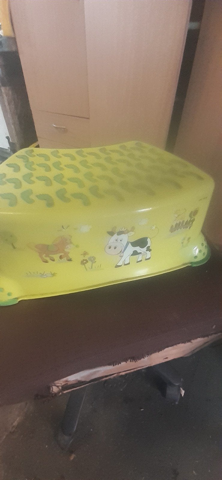 opstapje voor kinderen, Ophalen