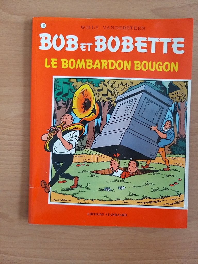 Bande dessinée BD Bob et Bobette Le bombardon bougon 160, Une BD, Enlèvement ou Envoi, Utilisé, Willy Vandersteen