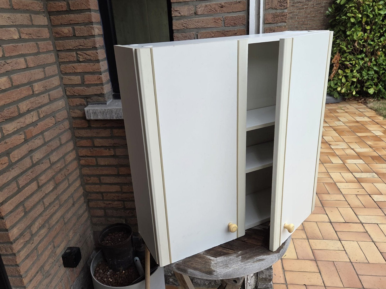 2 kastjes,  voor toilet of badkamer, Ophalen