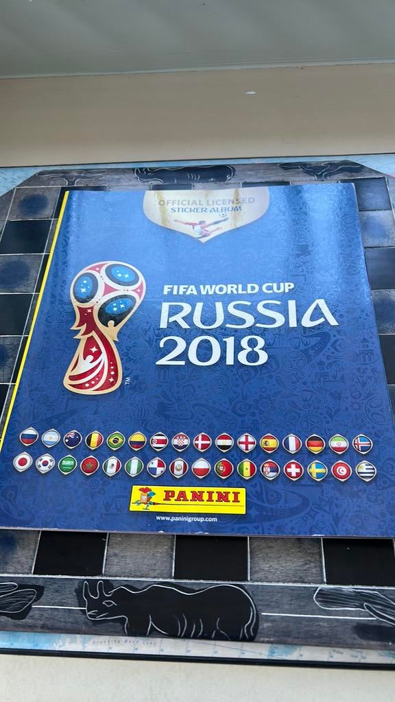Panini fifa world cup Russia 2018, Ophalen of Verzenden, Gebruikt
