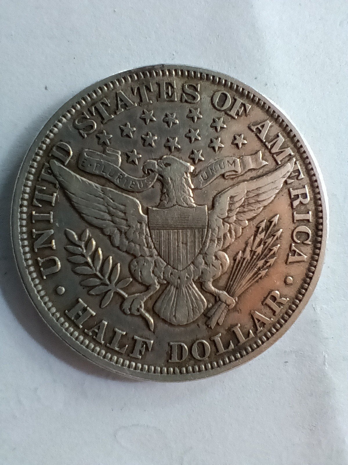 Un demi dollar barber de 1892, Enlèvement ou Envoi